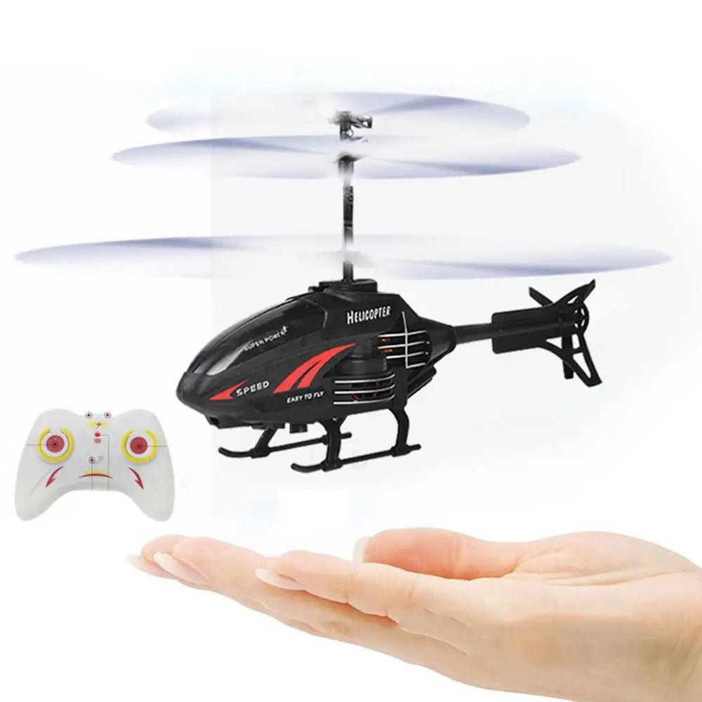Kids' Rechargeable Mini Helicopter with Gyro Stabilization