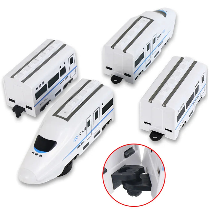 Kids' Self-Propelled Toy Train with Lights & Sounds
