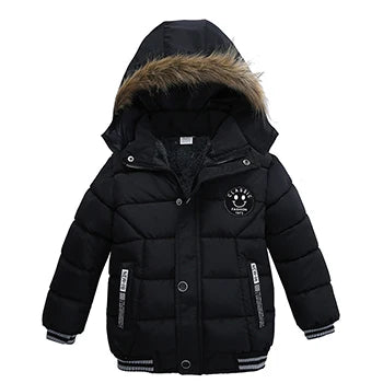 Kids' Warm Hooded Winter Puffer Jacket for Boys & Girls