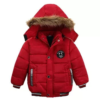 Kids' Warm Hooded Winter Puffer Jacket for Boys & Girls