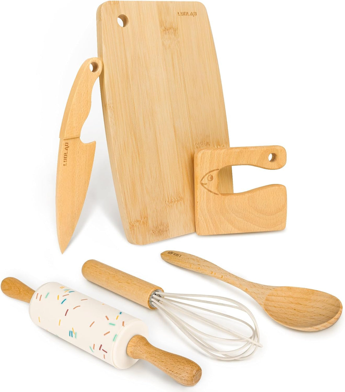 Kids' Wooden Baking Set