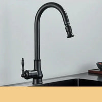 Kitchen Tap in Antique Brass