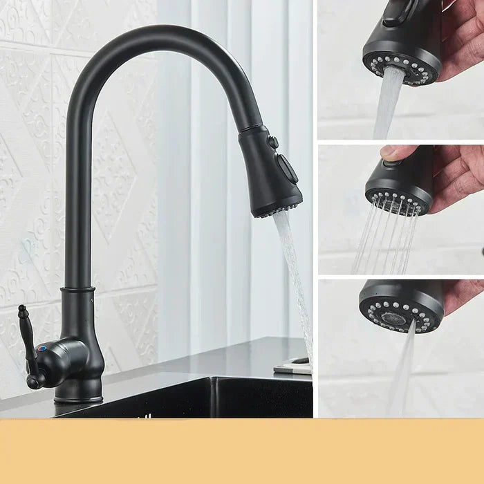 Kitchen Tap in Antique Brass