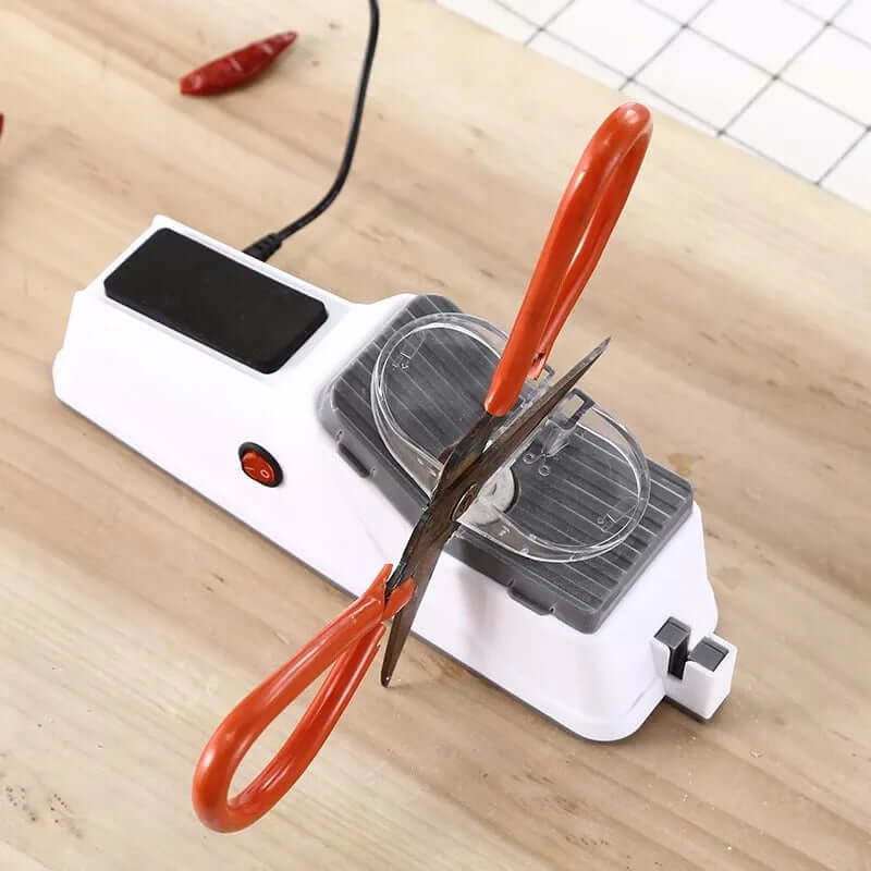 Knife Sharpener | Fast & Safe | Rechargeable