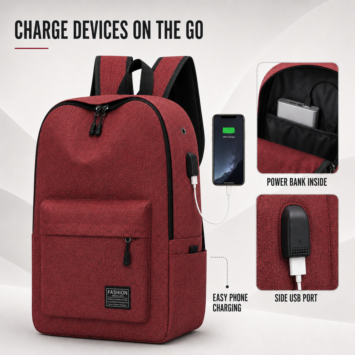 Large Capacity Minimalist Backpack
