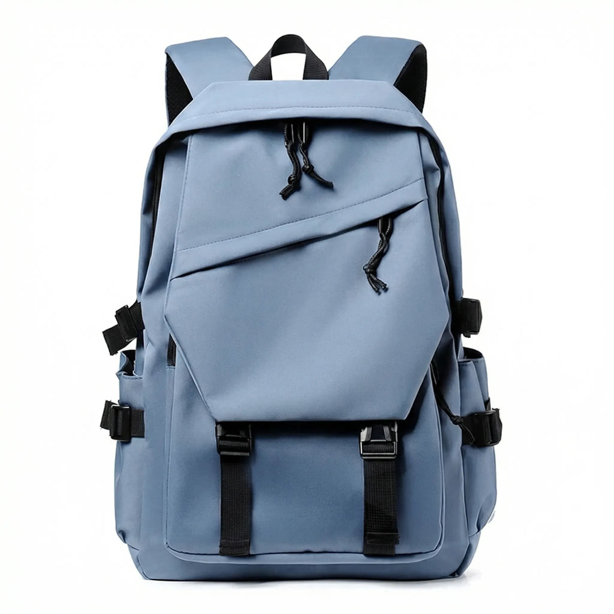 Large Capacity Solid Colour Backpack