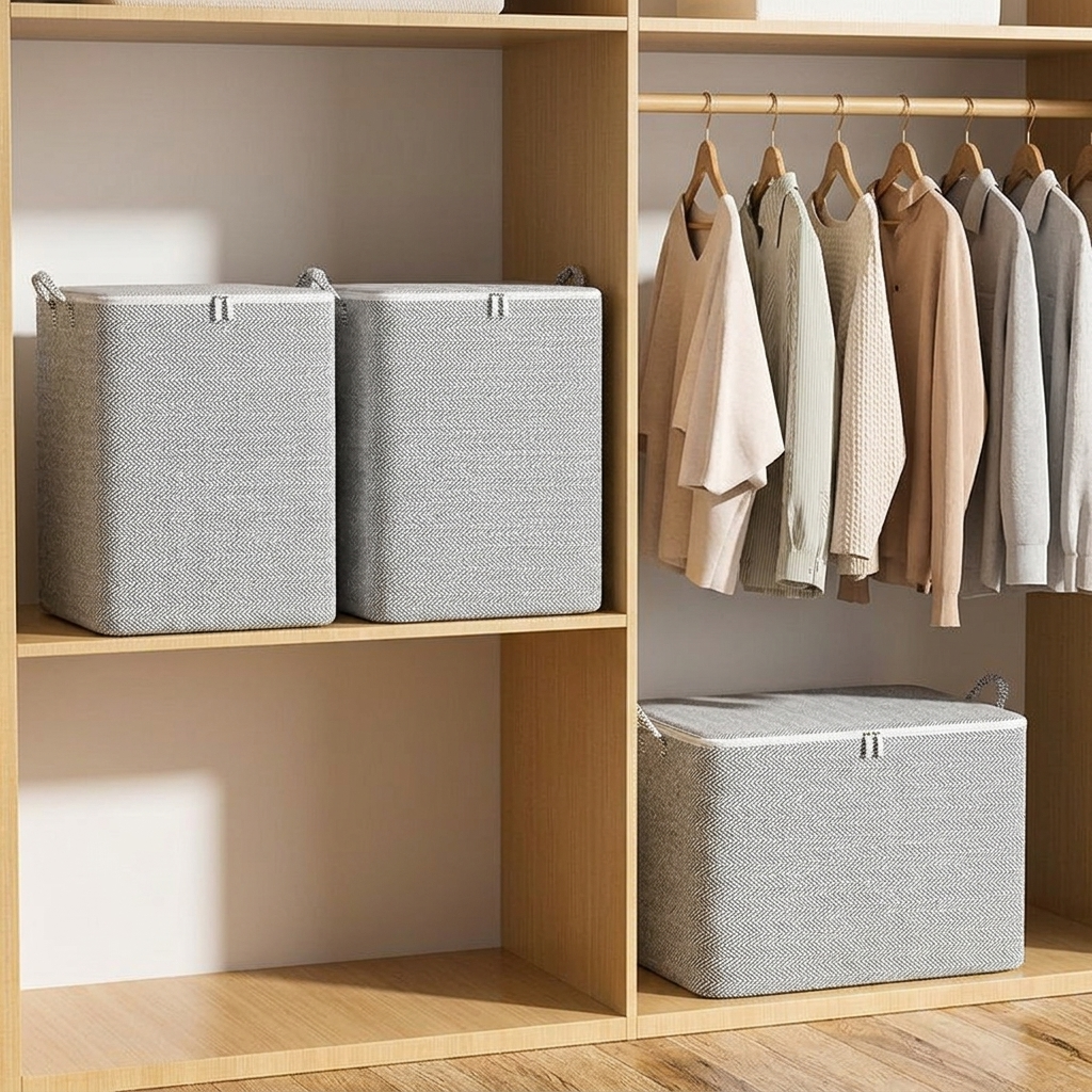 Large Capacity Storage Bag for Blankets and Quilts