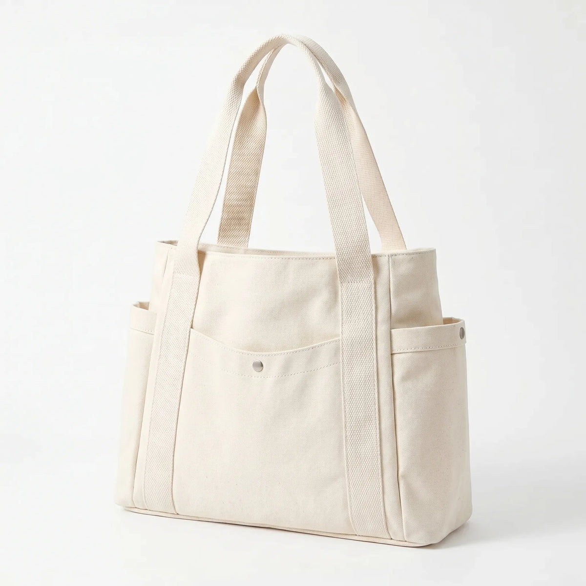 Large Capacity Structured Tote Bag
