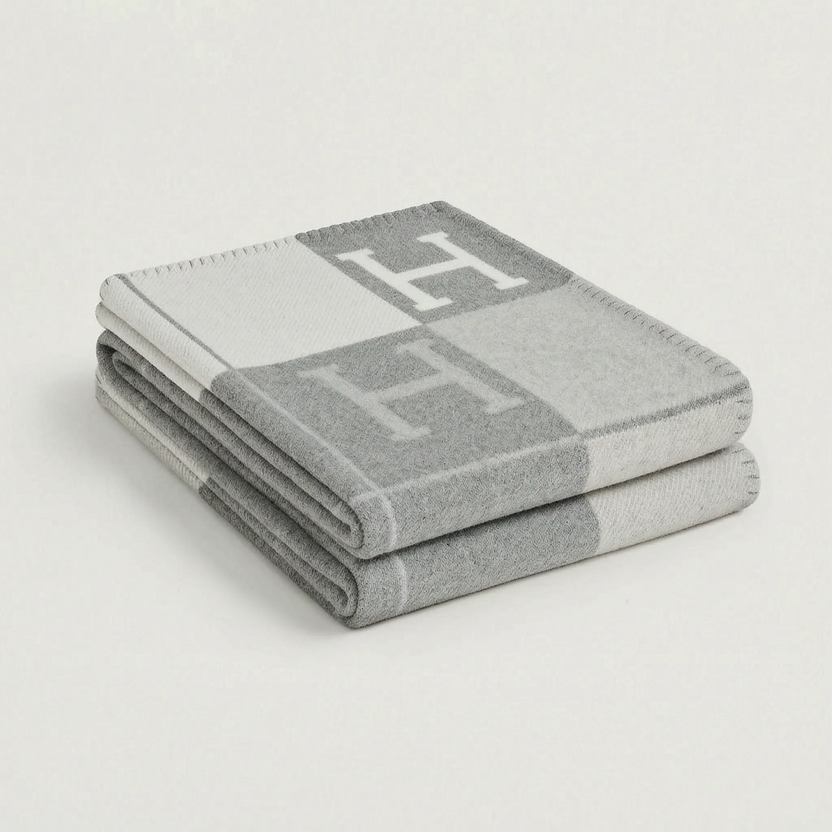 Large Geometric Throw Blanket