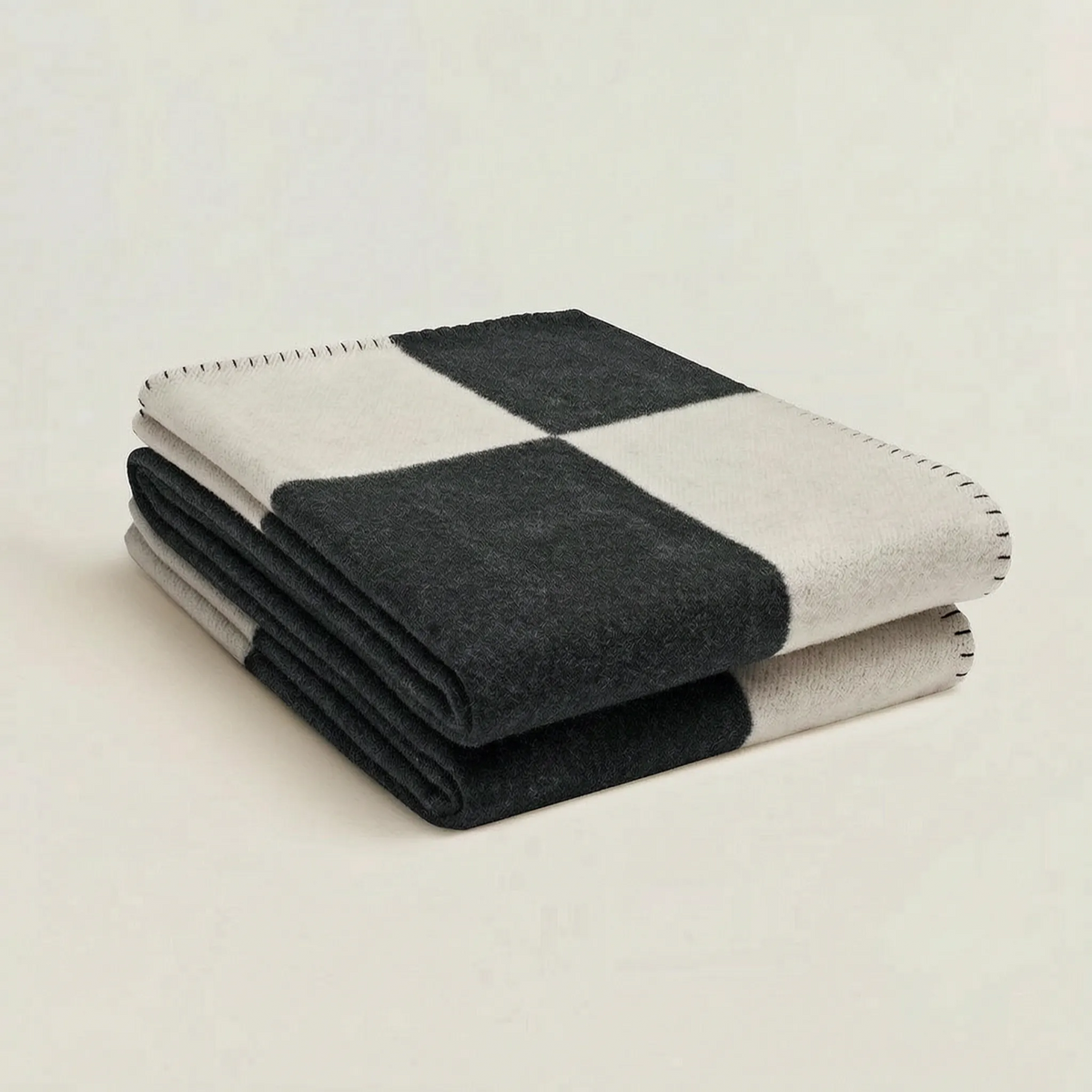 Large Geometric Throw Blanket
