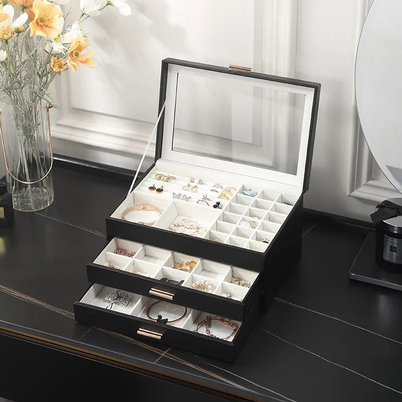 Large Luxury Jewelry Box Jewelry Organizer