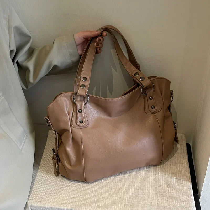 Large Soft Leather Bag