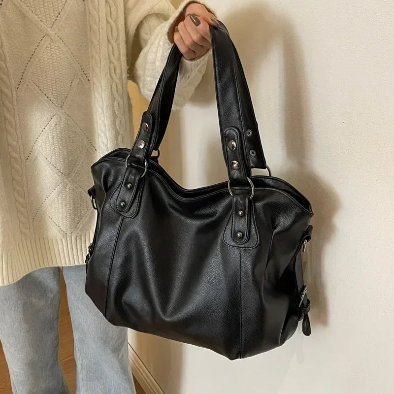 Large Soft Leather Bag