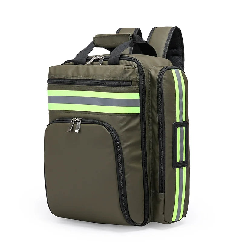 Large Waterproof First Aid and Emergency Survival Backpack