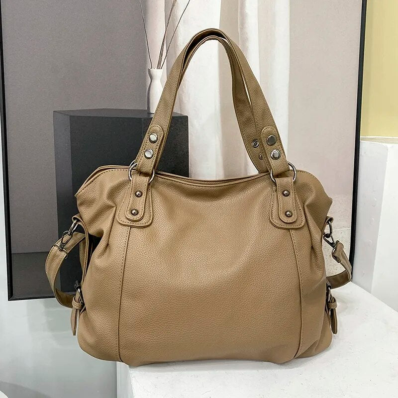 Large Women's School Bag with Modern Design