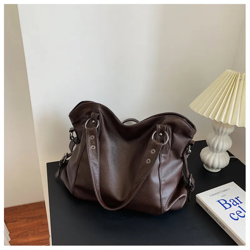 Large Women's School Bag with Modern Design
