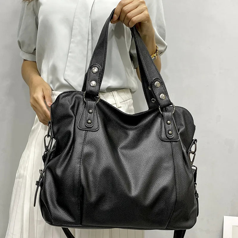 Large Women's School Bag with Modern Design