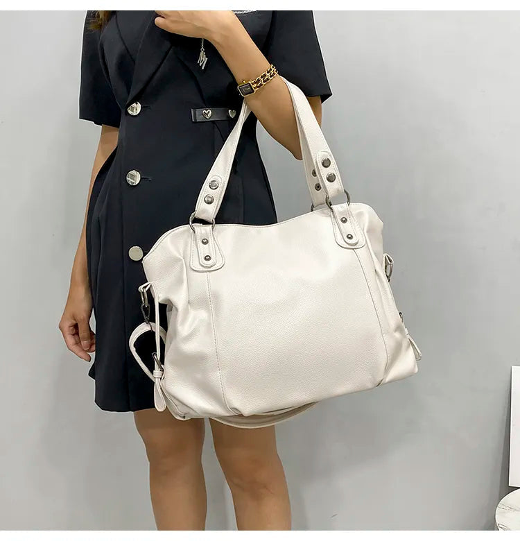 Large Women's School Bag with Modern Design