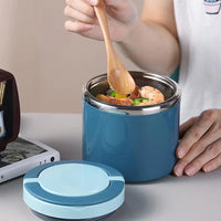 Leak-Proof Double-Wall Stainless Steel Thermal Food Jar Keep-Warm Lunch Pot