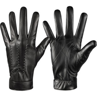 Leather Touchscreen Winter Gloves