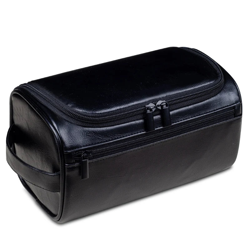 Leather Travel Toiletry Bag