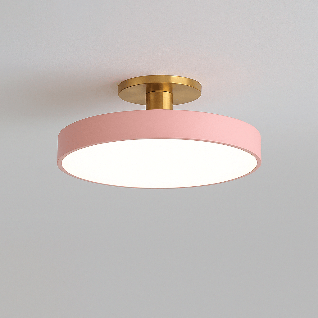 LED Ceiling Light in Macaron Colors