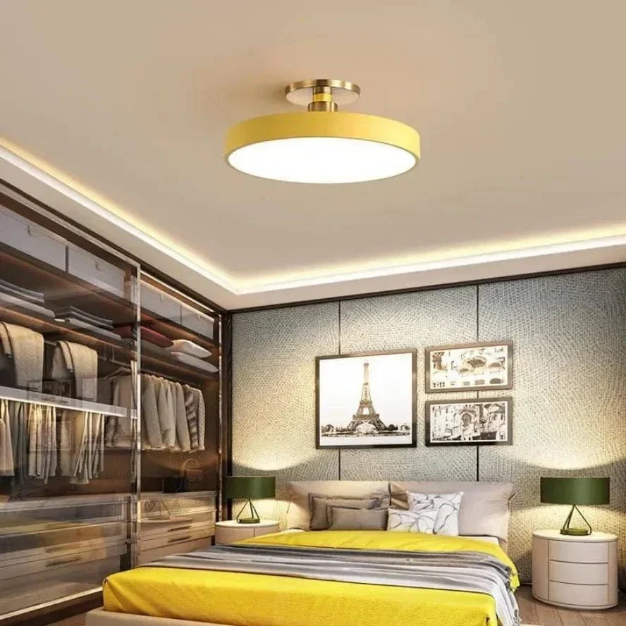 LED Ceiling Light in Macaron Colors