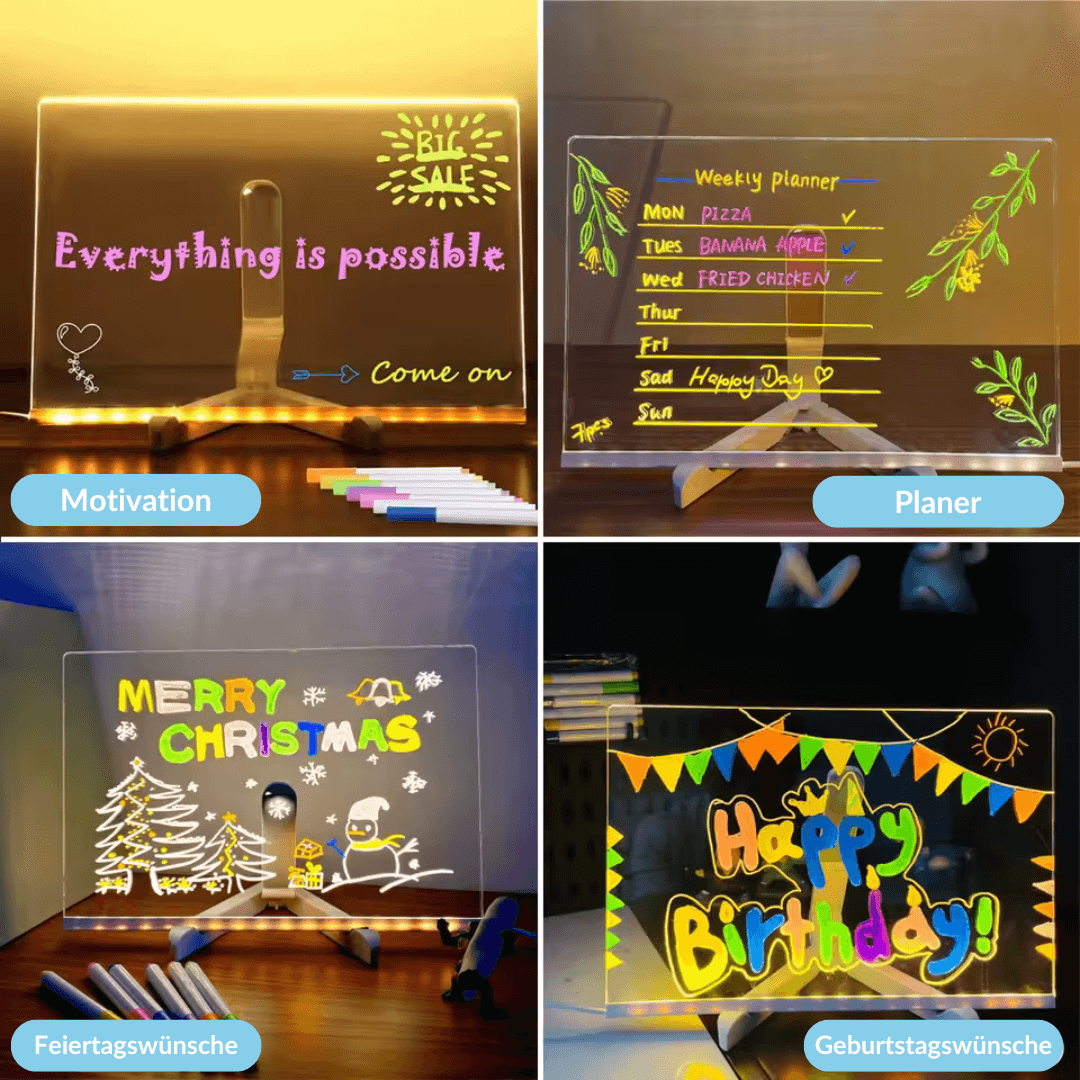 LED Drawing Board for Creative Light Painting