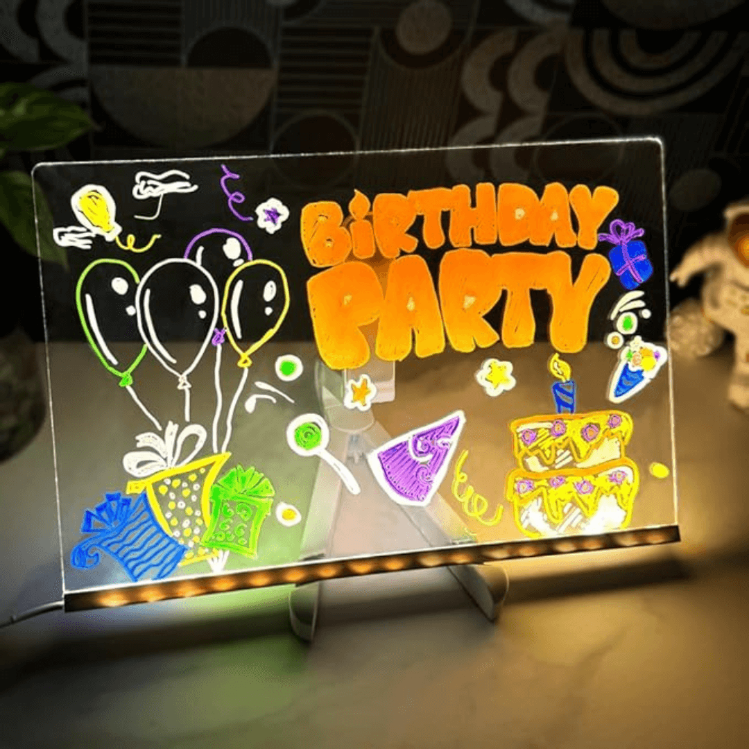 LED Drawing Board for Creative Light Painting