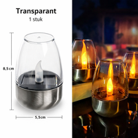 LED Flameless Table Lamp