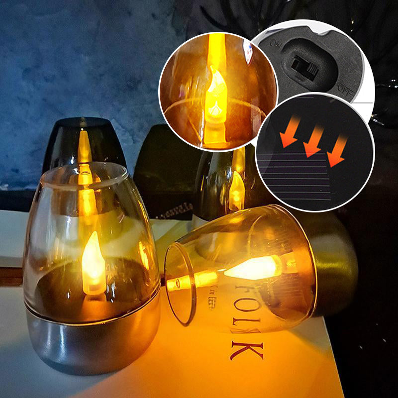 LED Flameless Table Lamp