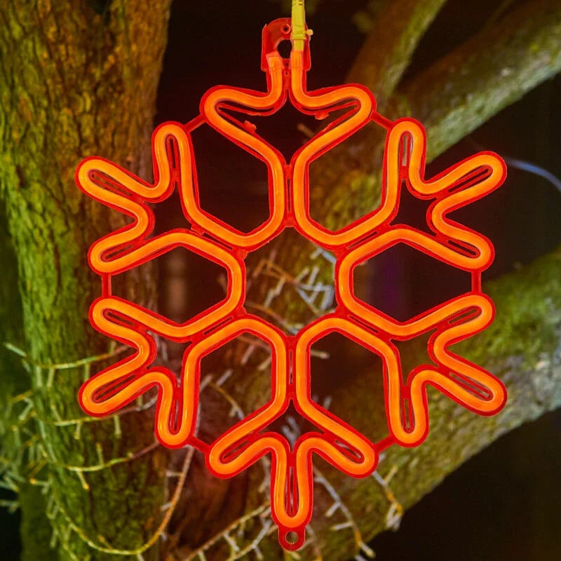LED Snowflake Christmas Lights | Outdoor Lighting IP65 Waterproof Christmas Decoration