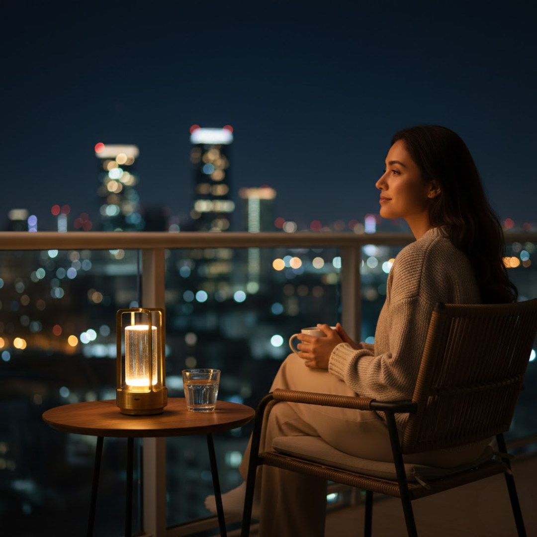 LED Table Lamp – Adjustable Ambient Lighting