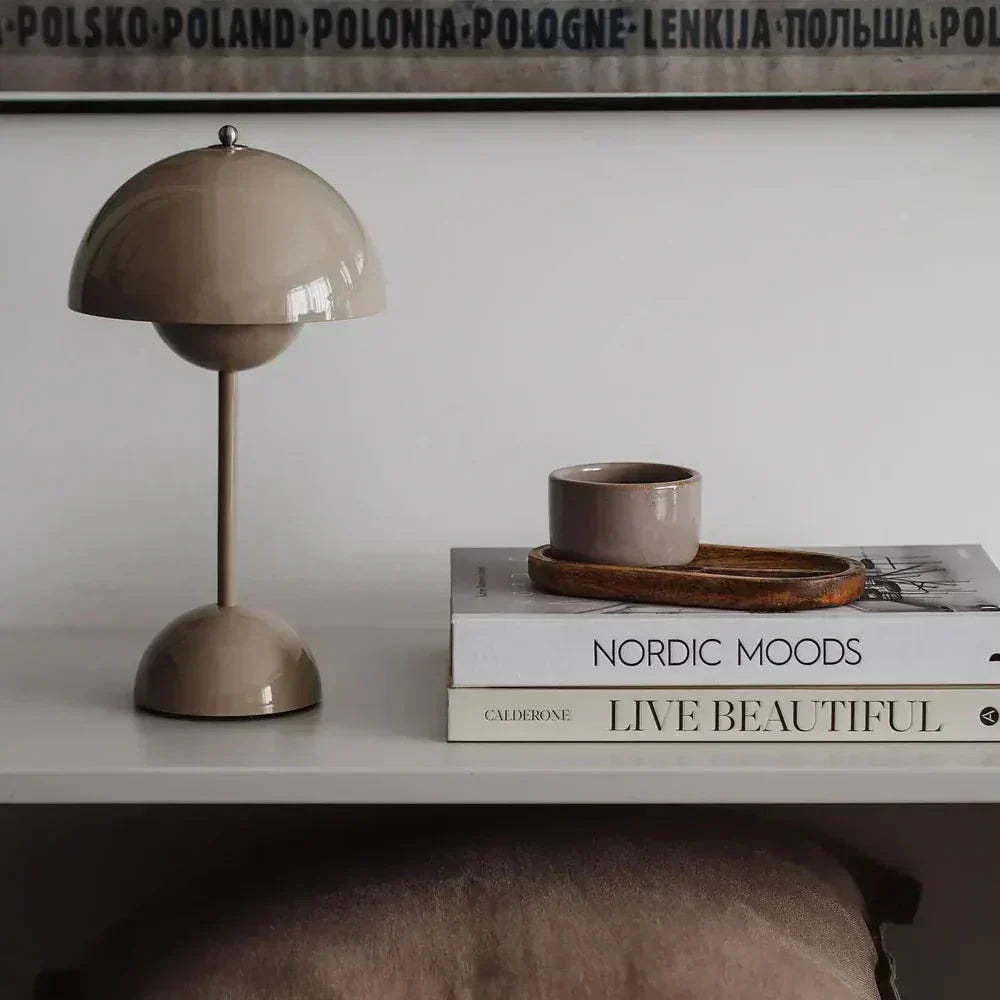 LED Table Lamp for Atmospheric Interiors