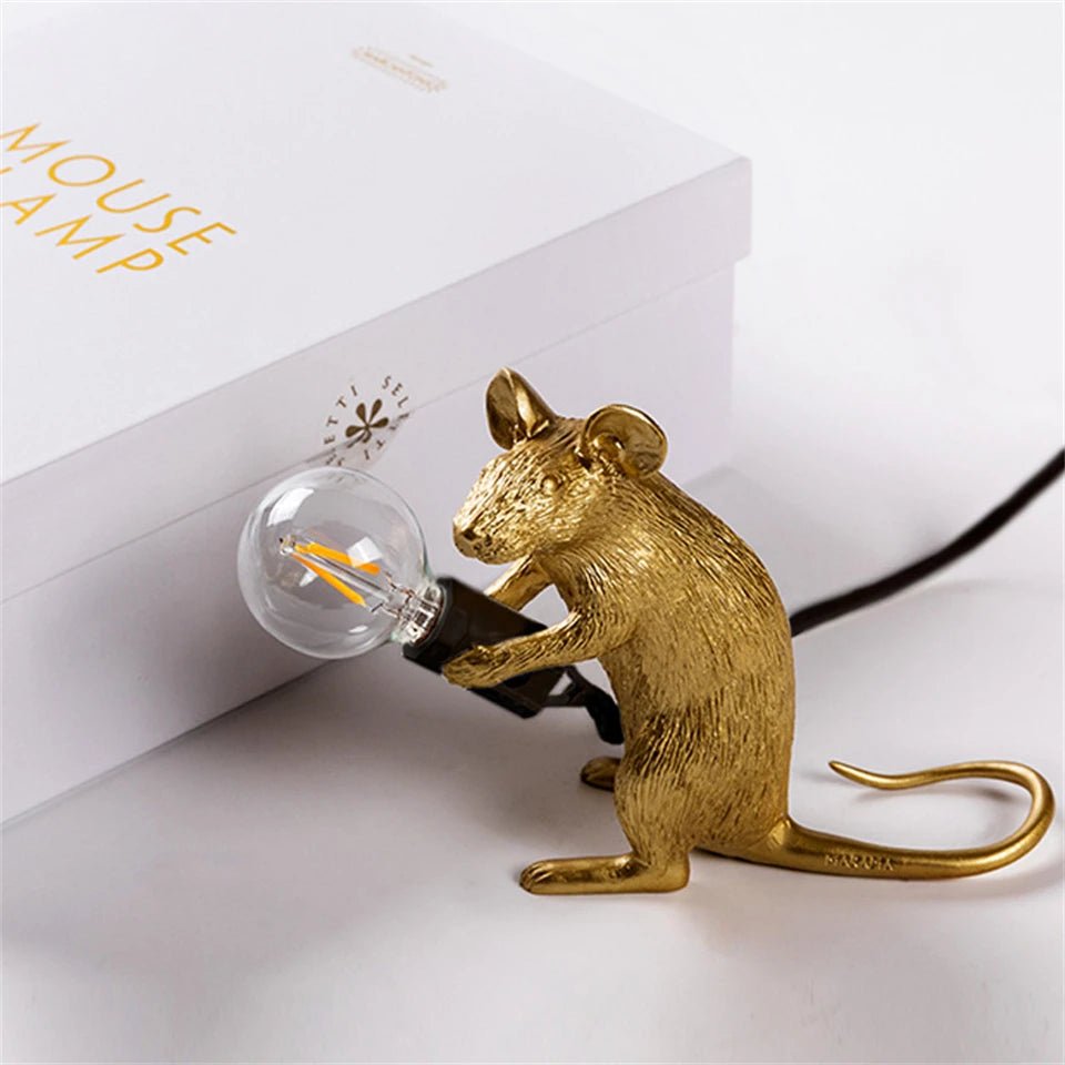LED Table Lamp with Animal Figure Design for Playful and Atmospheric Lighting
