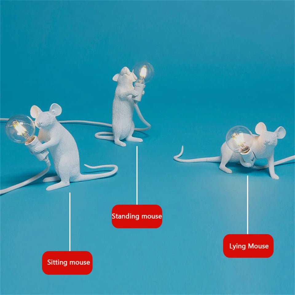 LED Table Lamp with Animal Figure Design for Playful and Atmospheric Lighting