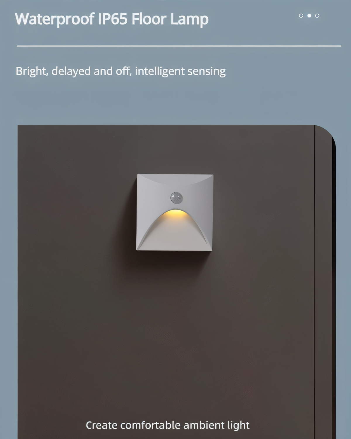 LED Wall Light – Waterproof IP65 Motion Sensor Indoor & Outdoor Wall Lamp