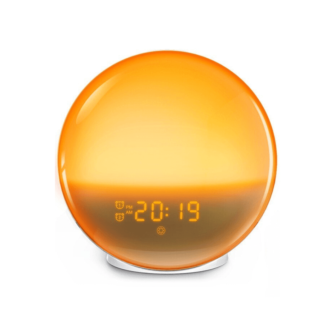 Light Alarm Clock with Radio & Nature Sounds