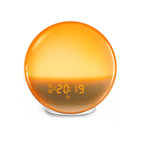 Light Alarm Clock with Radio & Nature Sounds