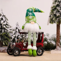 Light-Up Christmas Gnome Plush Toy Set – Long-Legged Nordic Tomte Christmas Decoration