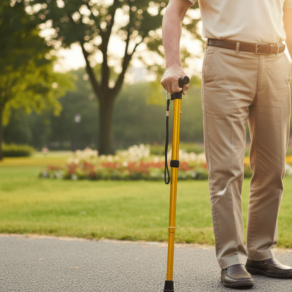 Lightweight Aluminium Walking Cane for Seniors