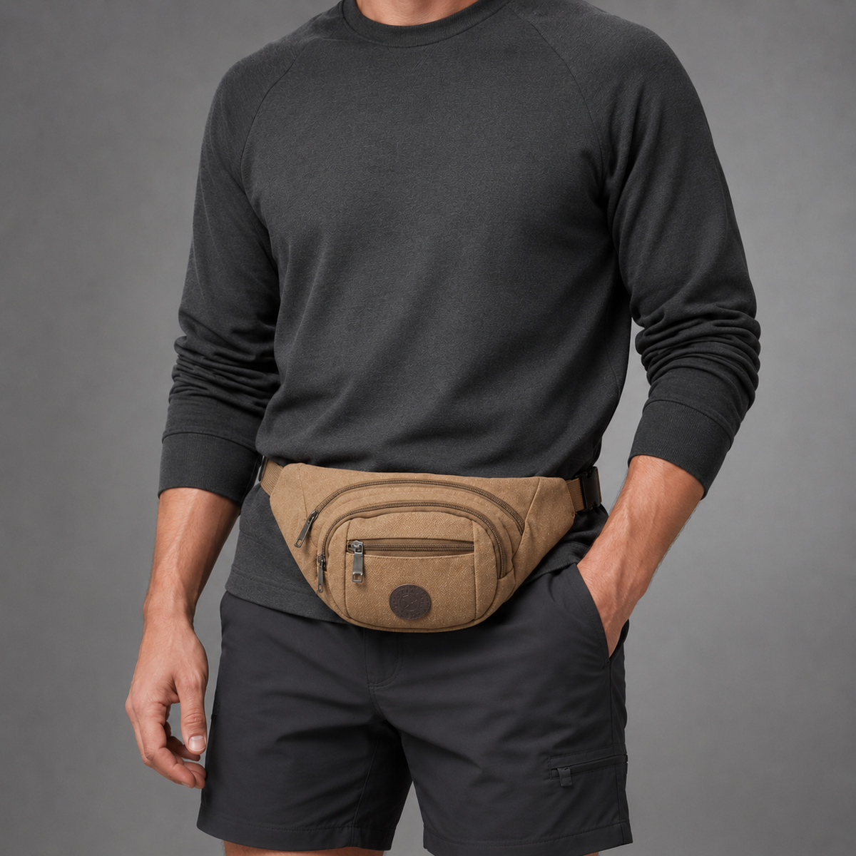 Lightweight Canvas Waist Pack