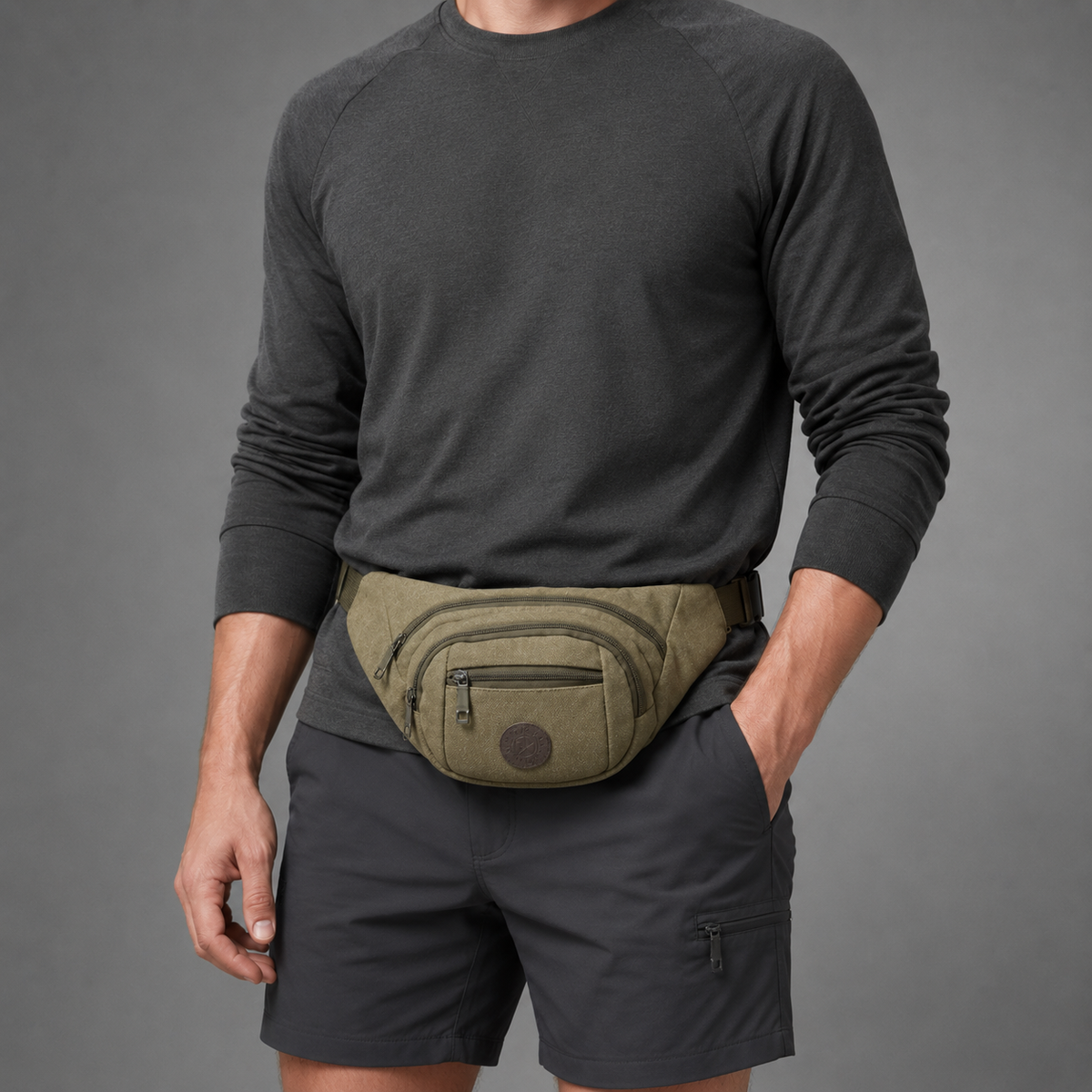 Lightweight Canvas Waist Pack