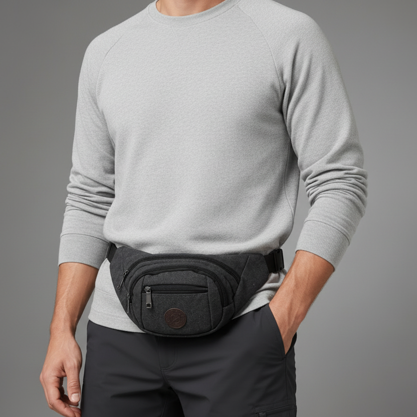 Lightweight Canvas Waist Pack