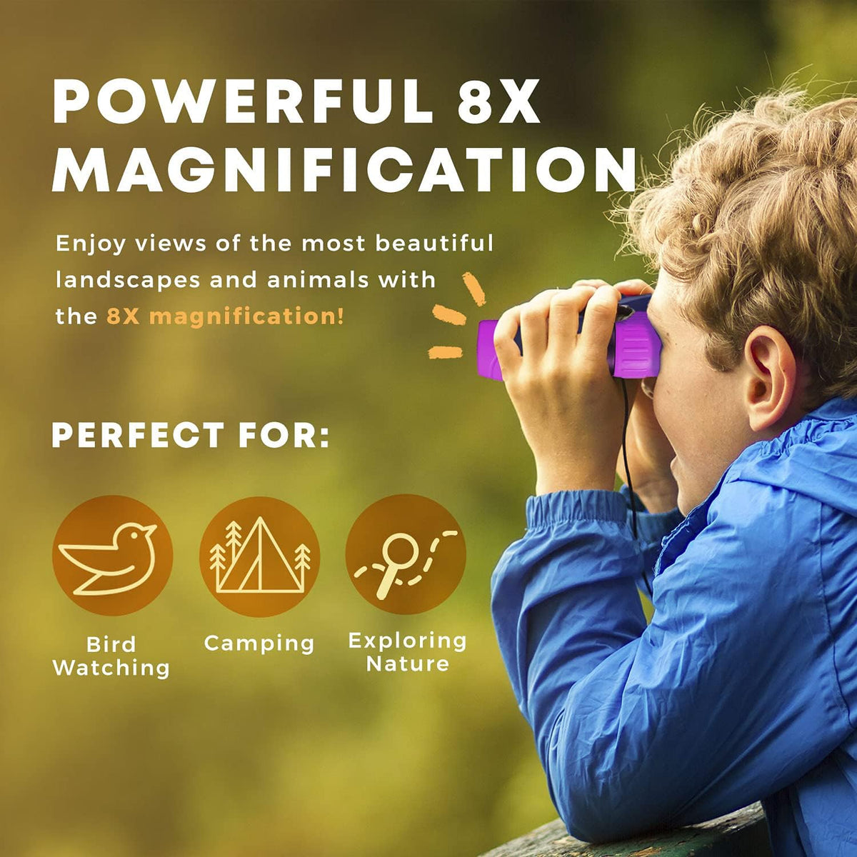 Lightweight Outdoor Adventure Kids Binoculars