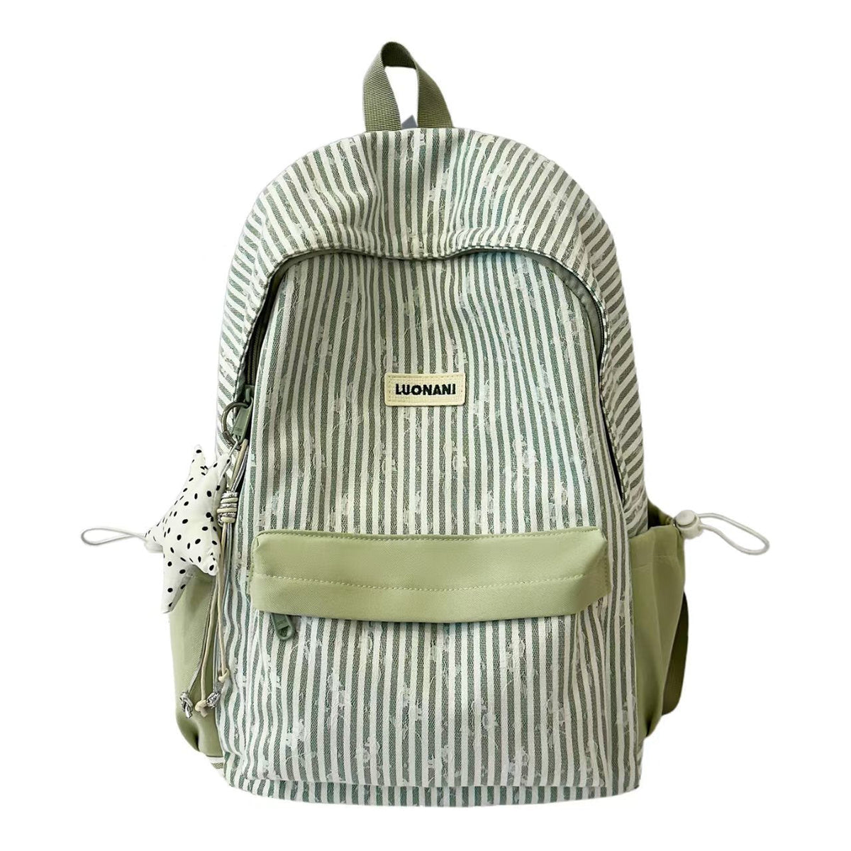 Lightweight Striped Casual Backpack