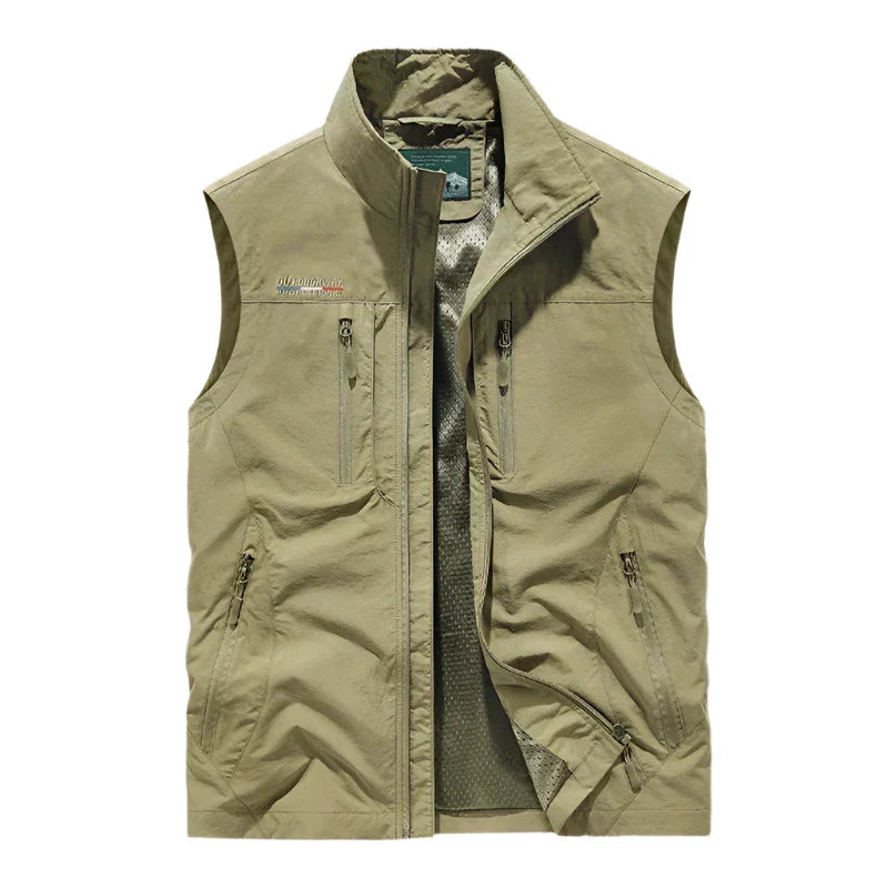 Lightweight Vest With Water-Resistant Finish