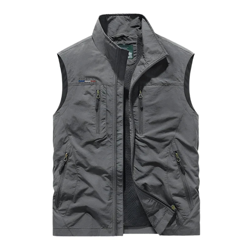 Lightweight Vest With Water-Resistant Finish