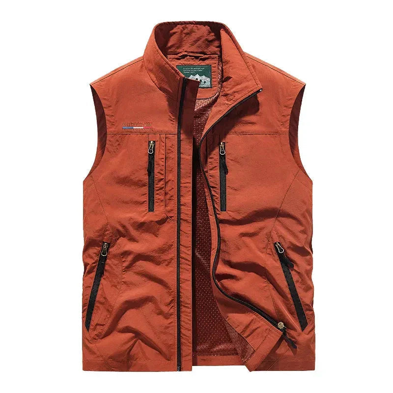 Lightweight Vest With Water-Resistant Finish