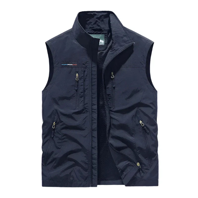 Lightweight Vest With Water-Resistant Finish